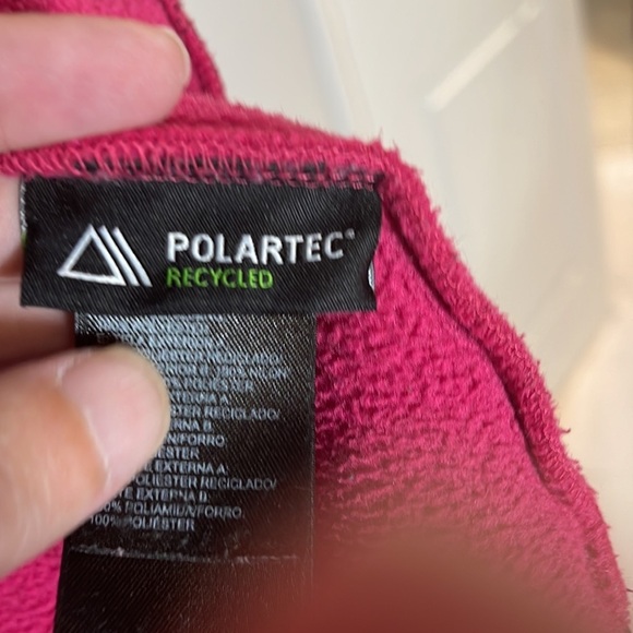 North face women’s pink and black zippered jacket size S - Picture 8 of 11